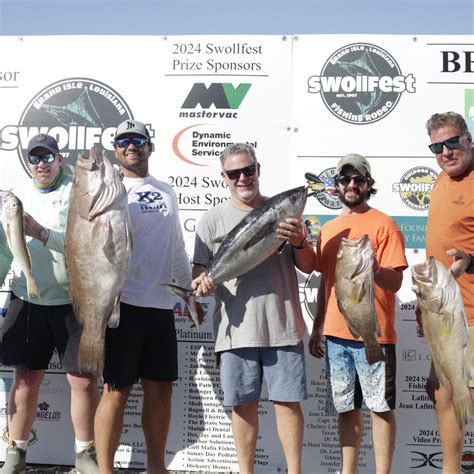 Check out fishing results from the 25th annual Swollfest rodeo.